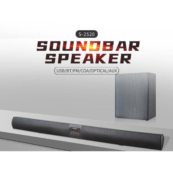 QSONIC SPEAKER BAFFLE SOUNDBAR S-2520 / S-2520-A2