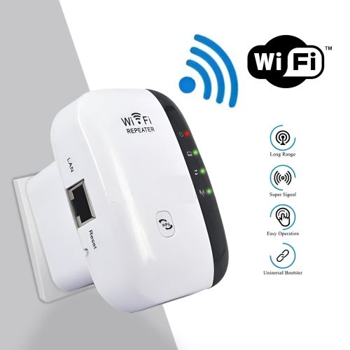 Répéteur WiFi - Amplificateur Booster Extension Signal 300Mbps 2.4GHz