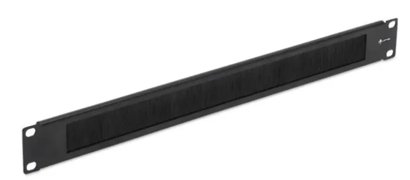 PASSE CABLES SIMPLE A BROSSE 1U CADRE DE GESTION DES CABLES