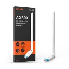 CLE Wi-Fi TENDA U2 AX300 Wi-Fi 6 HIGH GAIN WIRELESS USB ADAPTER