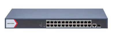 SWITCH HIKVISION DS-3E1526P-EI 24 PORTS GIGABIT POE -1 PORT GIGABIT - 1 PORTS FIBRE OPTIQUE ALIMENTATION POE 370W