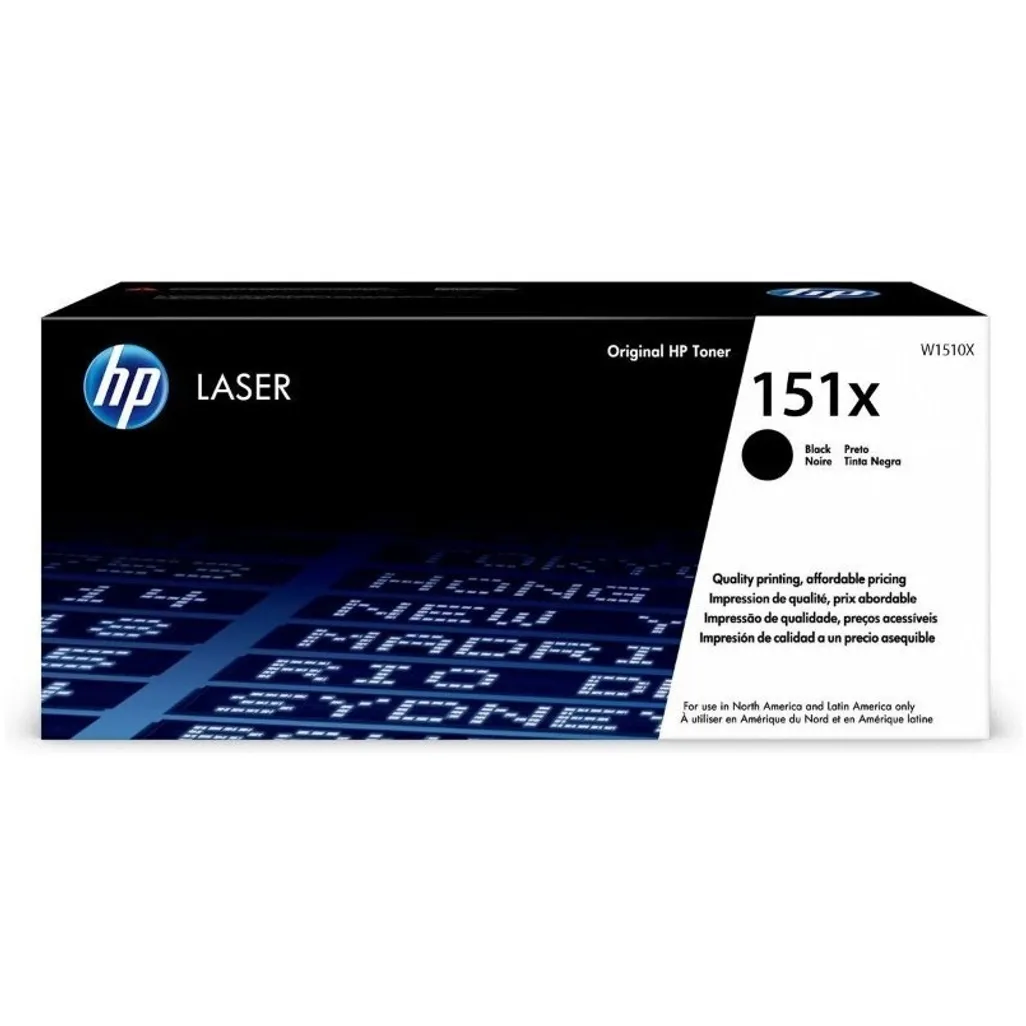 CARTOUCHE HP 151X NOIR (W1500A) ORIGINAL