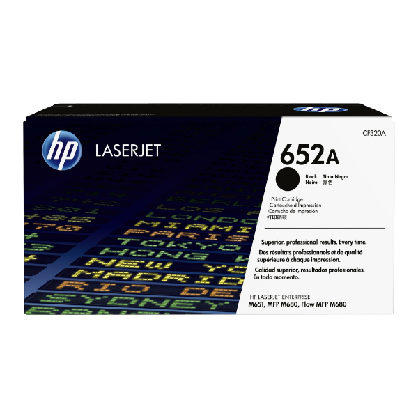 Toner HP 652A Noir (11000 pages à 5%)