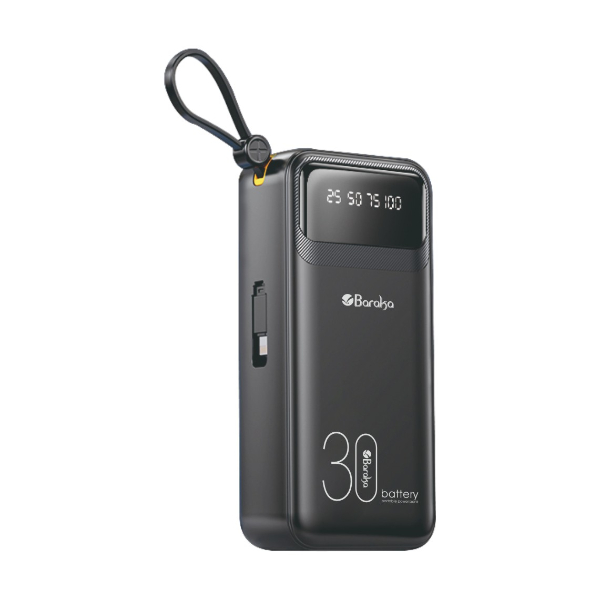 Power Bank 30000mAh Noir 3 Sorties