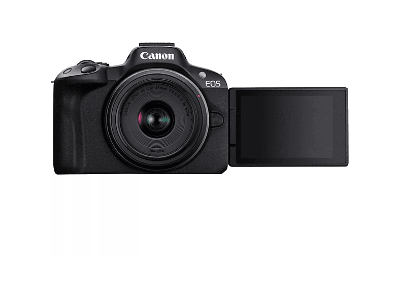 Camera Canon EOS R50 Kit appareil photo hybride 24MP 4K Wi-Fi — vue 2