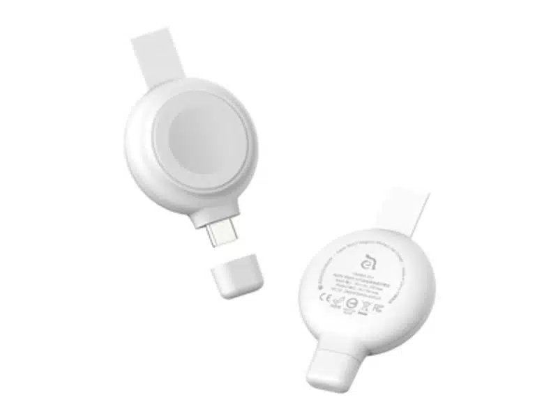 CHARGEUR SANS FIL OMNIA A1 RAPIDE pour Apple Watch APAADA1PWH BLANC