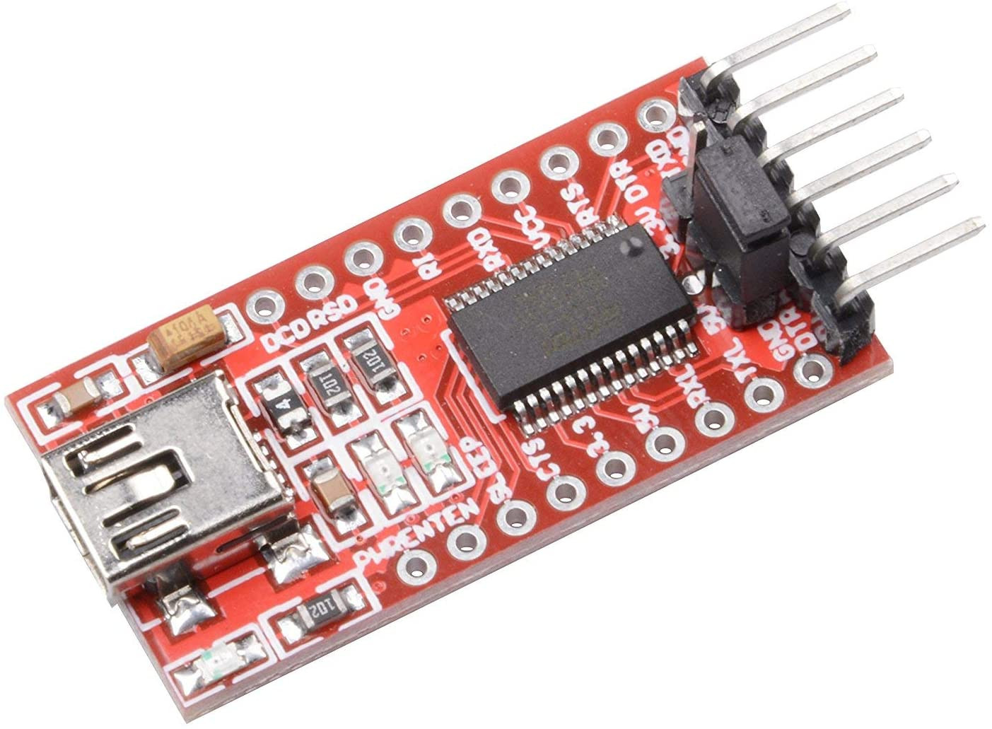 FT232RL Module adaptateur de convertisseur série USB vers TTL pour Arduino