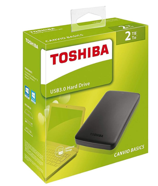 Disque dur externe Toshiba 2 To