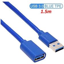 CÂBLE USB 3.0 MÂLE VERS FEMELLE 1.5M