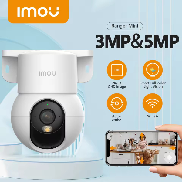 Caméra IP Wi-Fi Imou Ranger Mini (5MP)