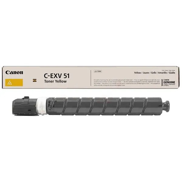 Toner Canon C-EXV 51 - Jaune (Original)