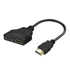 CABLE HDMI Y 2 IN 1