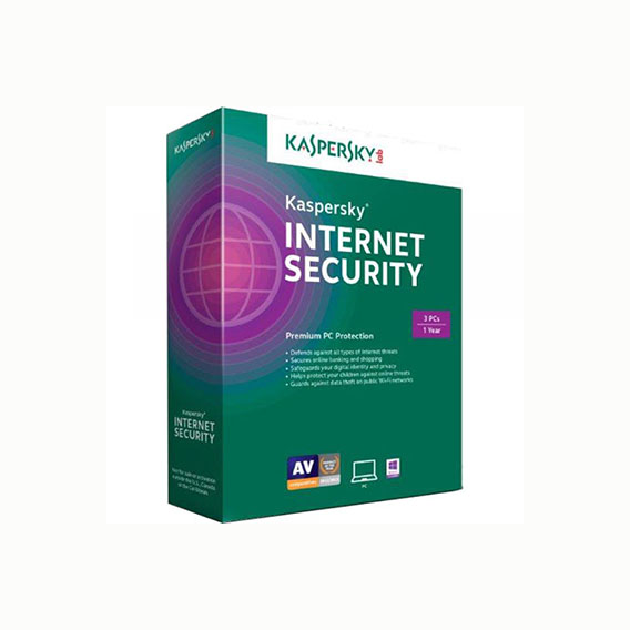 ANTIVIRUS KASPERSKY INTERNET SECURITY 3 PC +1 OFFERT