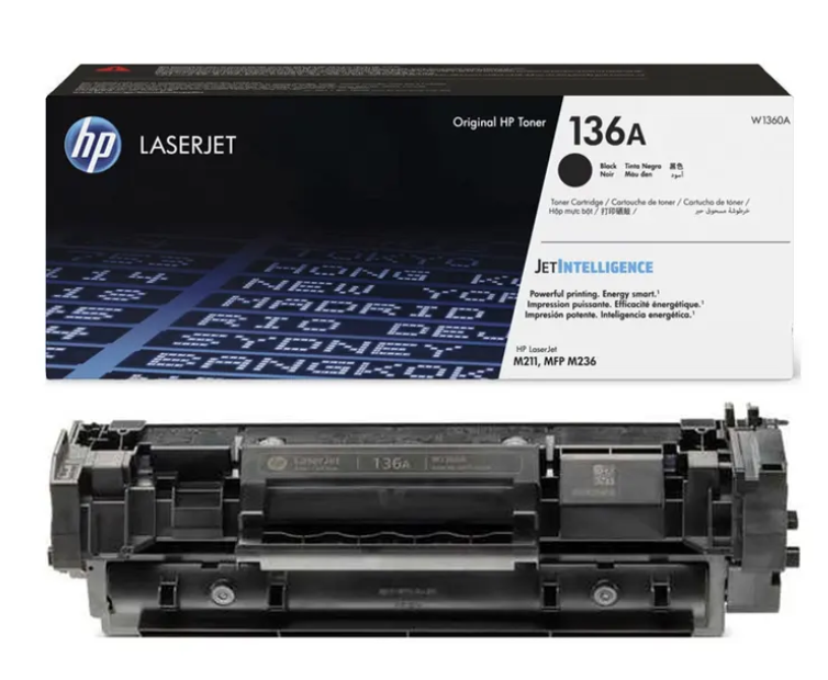 TONER HP LASERJET 136A NOIR W1360A