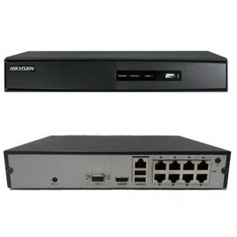 Mini Enregistreur Hikvision vidéo numérique DS-7108NI-Q1/8P/M - NVR 1U 8 canaux 8 PoE