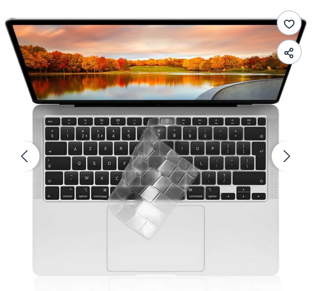 PROTECTION CLAVIER APPLE MACBOOK PRO 13 Qwerty