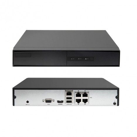 Enregistreur Hikvision vidéo numérique DS-7608NI-02/8P(E) (STD) - NVR 4K 8 canaux 1U 8 PoE