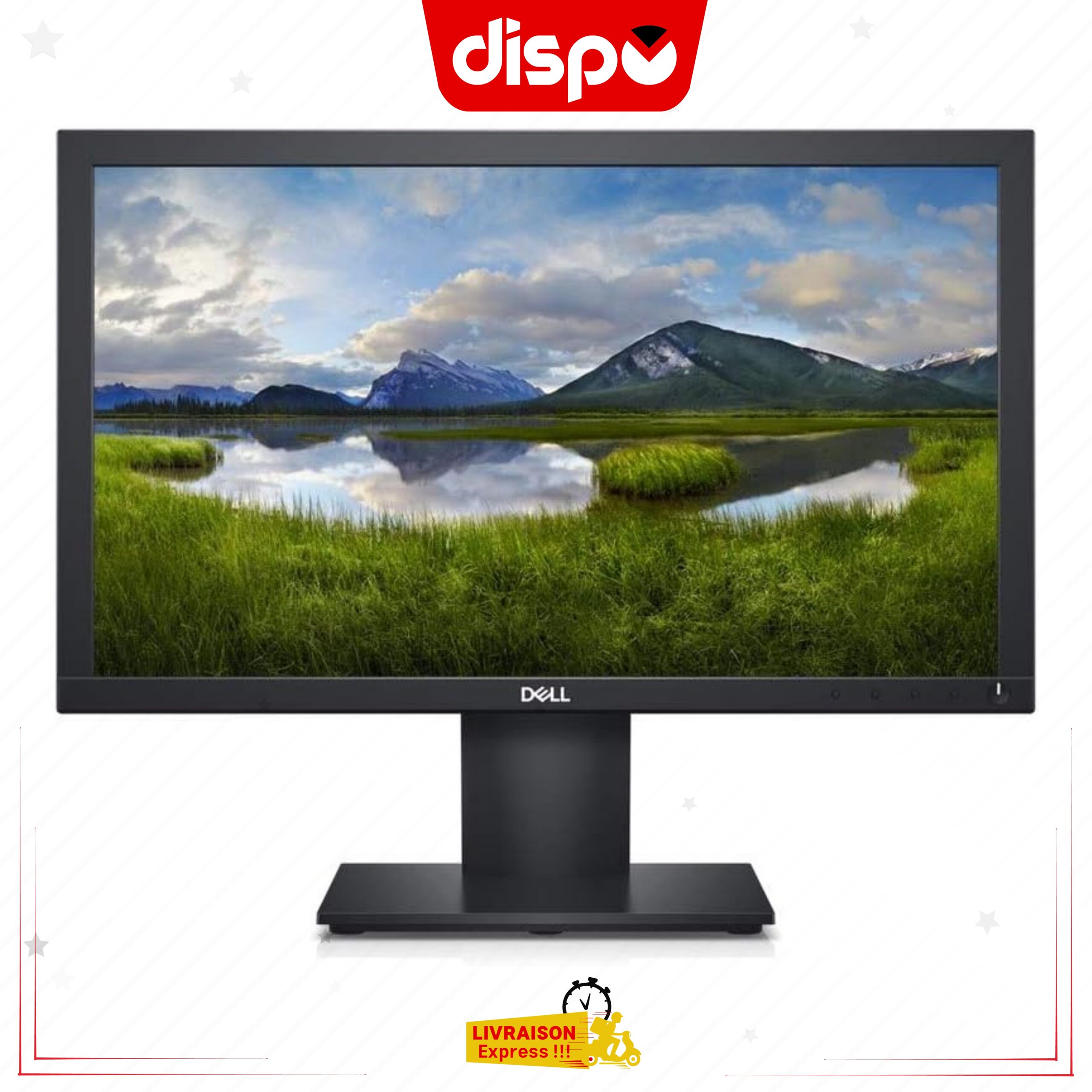 Écran Ordinateur DELL E1920H 18.5 pouces Noir
