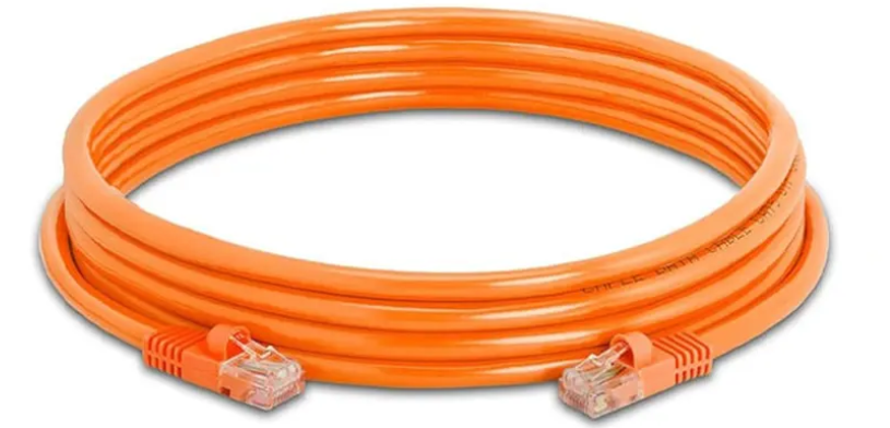 CABLE LAN NEXANS F/FTP CAT6 5M LSZH COULEUR ORANGE