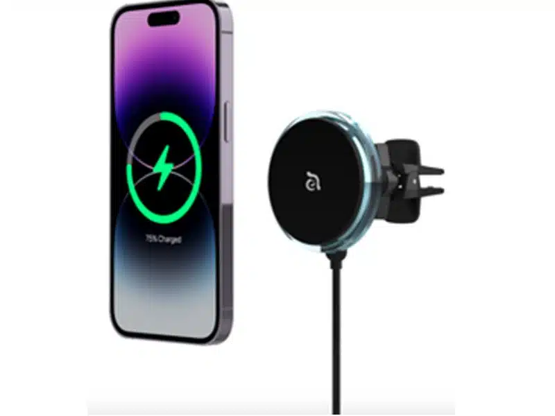 CHARGEUR VOITURE OMNIA CX1 MAGNETIQUE APAADCX1BK NOIR