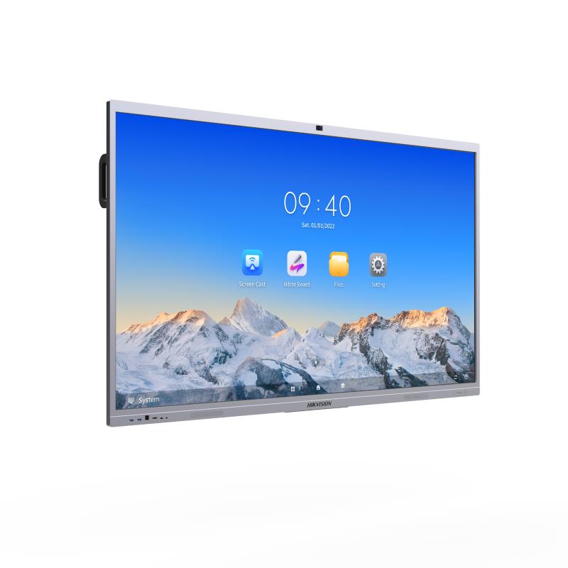 ECRAN INTERACTIF HIKVISION " DS-D5C86RB/B(EDLA)86", 4K, Android 13.0,memory 8GB, build-in 128GB storage