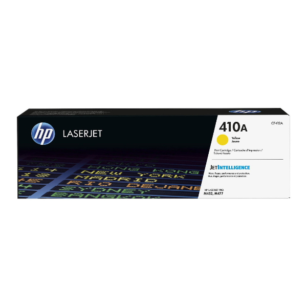 Toner HP-410A (CF412A) Jaune (2300 pages à 5%)