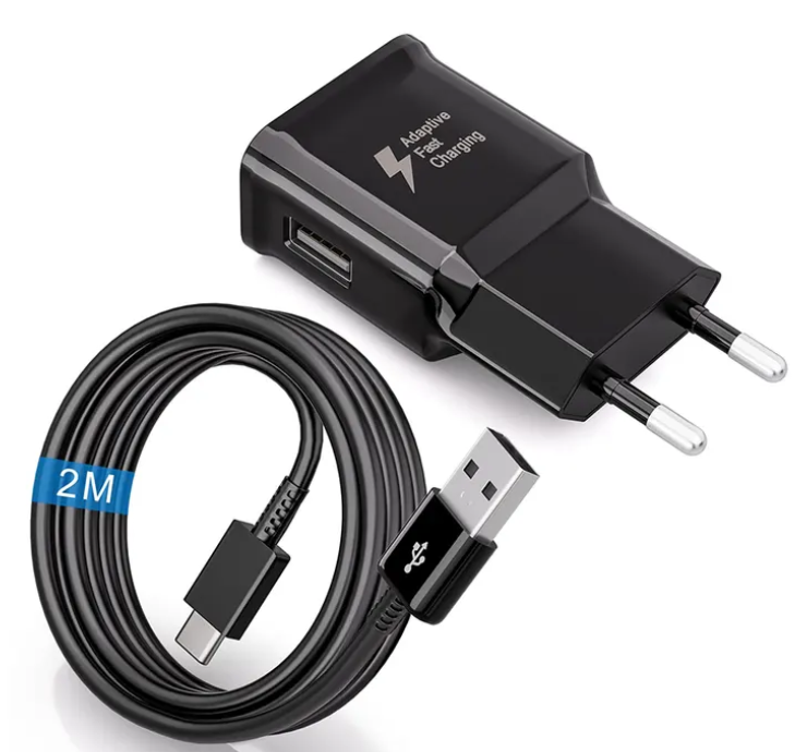 CHARGEUR SAMSUNG S10 + CABLE