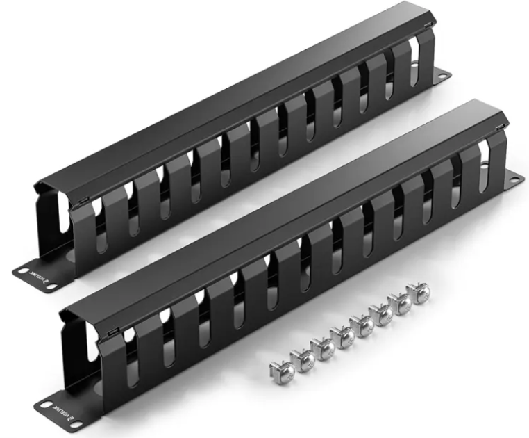 PASSE CABLE MANAGEMENT 1U 12 PORT