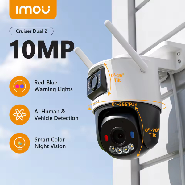 Caméra Imou Cruiser Dual 2 (10MP)