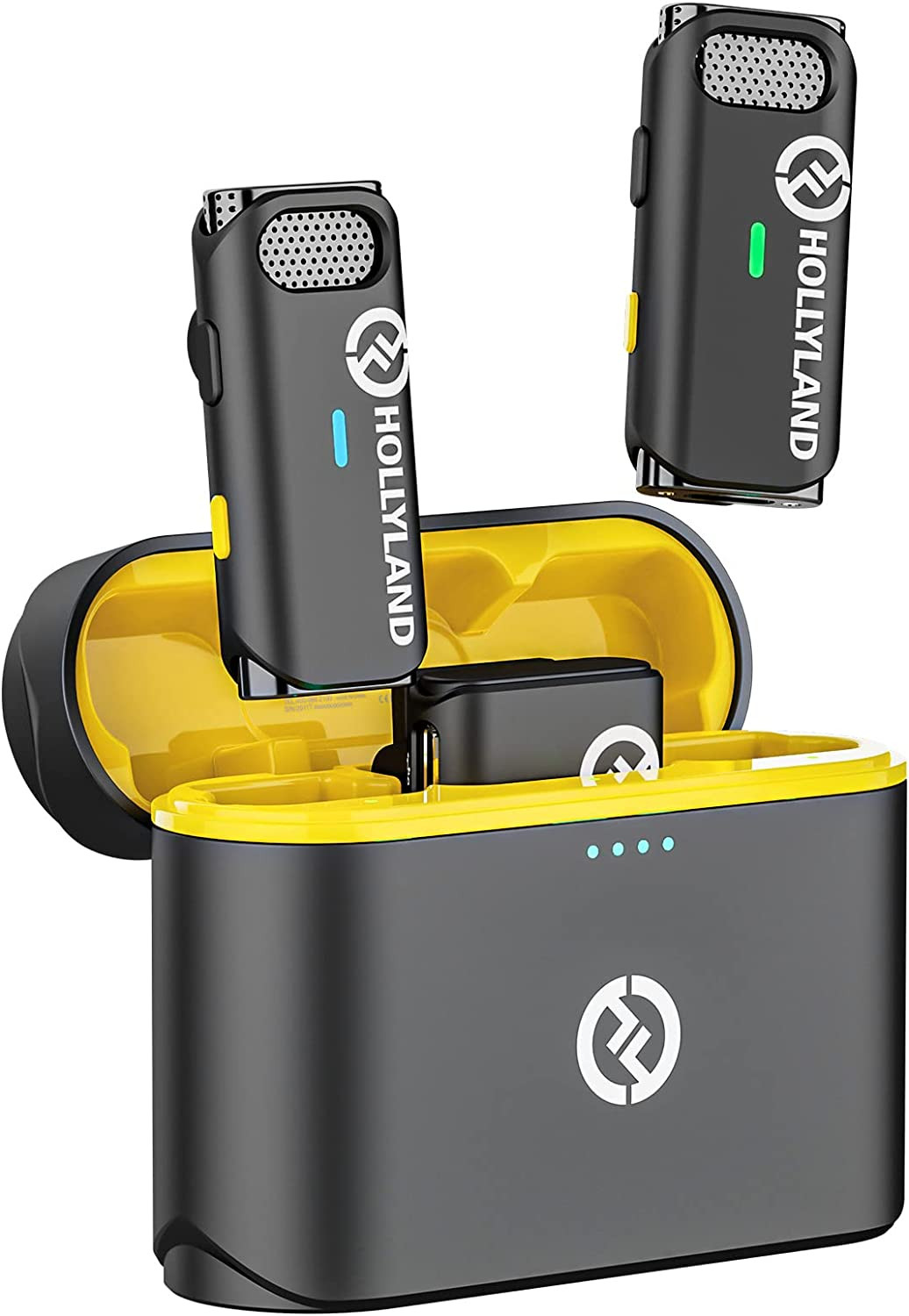 Hollyland Lark M1 Micro Cravate sans Fil Annulation Active Bruit 200m Portée