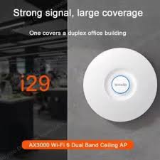Tenda i29 AX3000 Wi-Fi 6 Long-Range Gigabit Ceiling AP