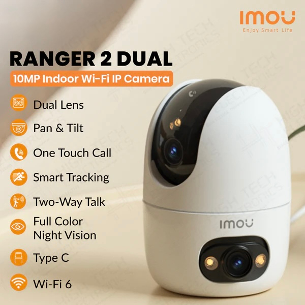 Imou - Caméra  Ranger 2 Dual (10MP)