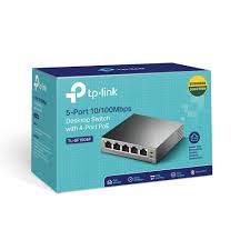 TP-LINK 5-Port 10/100Mbps Desktop Switch avec 4-Port PoE+