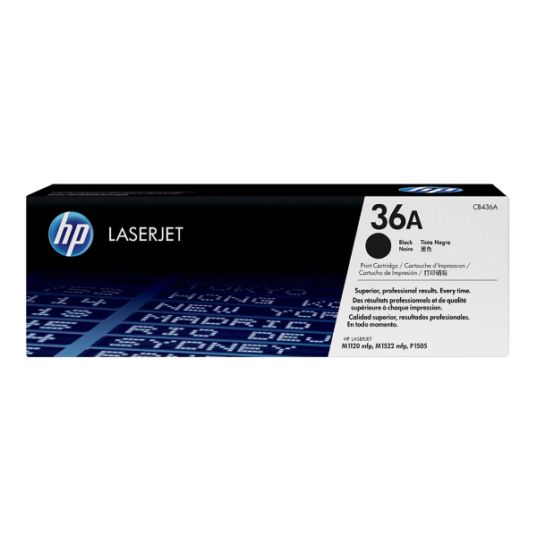 Toner HP-36A (CB436A) Noir (2000 pages à 5%)