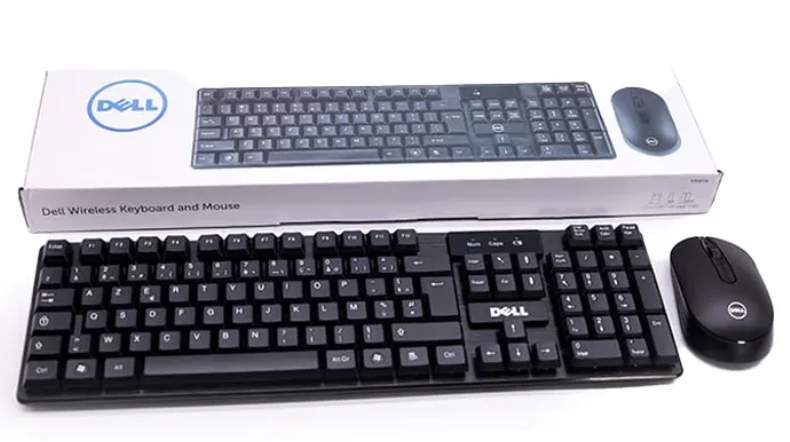 clavier sans fil DELL avec souris