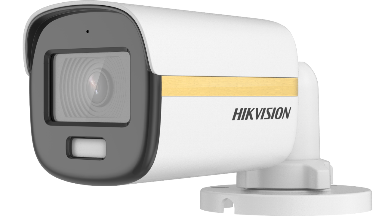 Mini Caméra HikVision DS-2CE10DF3T-FS 2MP ColorVu Audio Bullet Fixe