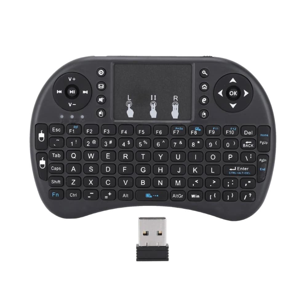 CLAVIER RII MINI I8 2.4 G SANS FIL AVEC PAVÉ TACTILE