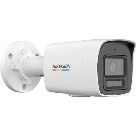 Caméra Hikvision DS-2CD1027G2H-LIUF/SRB(2.8mm)(O-STD) réseau bullet fixe hybride intelligente ColorVu 2 MP