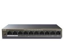 SWITCH TENDA TEF1110P 10 PORT 10/1000 MBPS DESKTOP SWITCH 8PORTS POE 8 63W