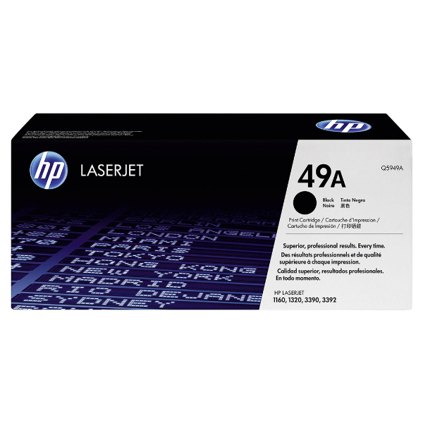 Toner HP-49A (Q5949A) Noir (2500 pages à 5%)