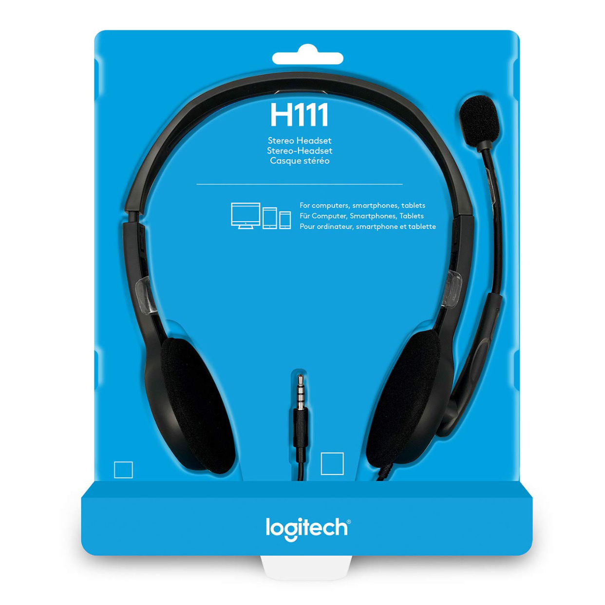 Logitech H111 Stereo Headset — vue 2