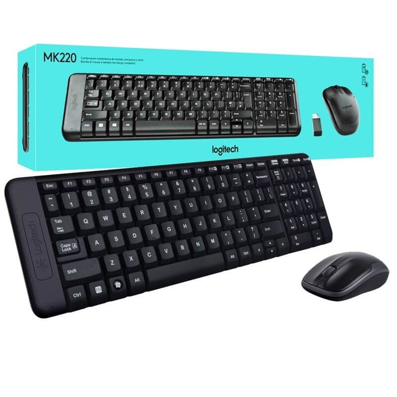 Clavier + Souris Logitech MK220 ANGLAIS